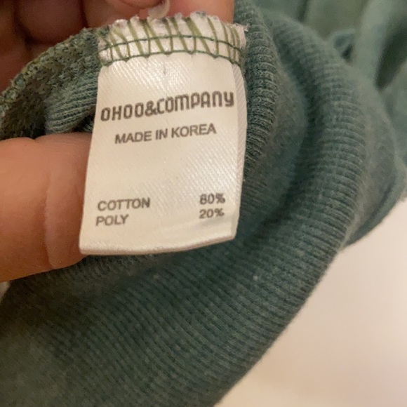 🌸 Women’s green sleeveless hooded sweater vest with pockets size S - Picture 4 of 5